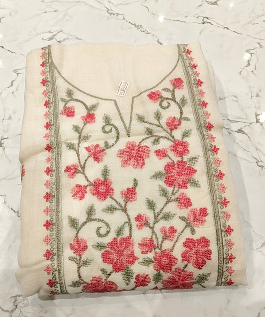Linen cotton salwar set