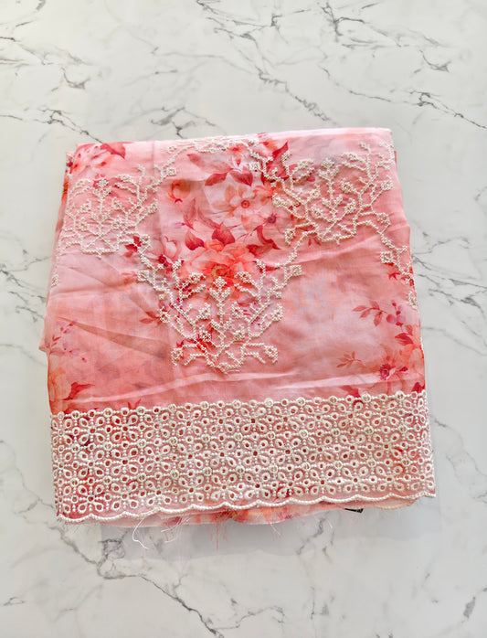 Organza salwar set